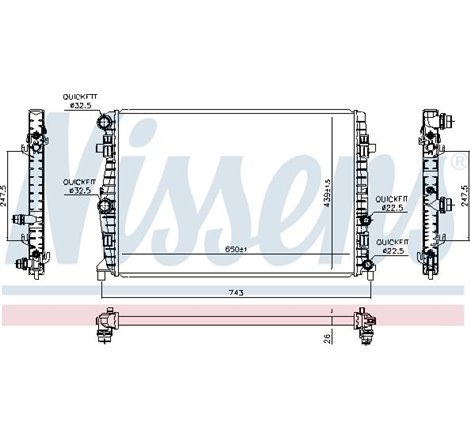 Radiator motor Automat-Manual AUDI A1. A1 ALLSTREET. A1 CITY CARVER. SEAT ARONA. IBIZA V. SKODA FABIA IV. KAMIQ. SCALA. VW POLO 