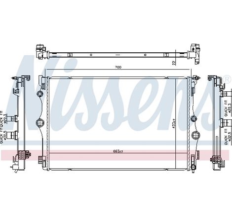 Radiator motor MERCEDES A V177. A W177. B SPORTS TOURER W247. CLA C118. CLA SHOOTING BRAKE X118. GLA H247. GLB X247 1.3-2.0H 03.