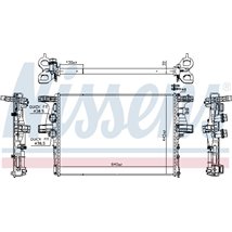 Radiator motor Manual IVECO DAILY IV. DAILY V. DAILY VI 2.3D-Electric -02.14 - Nissens-61988