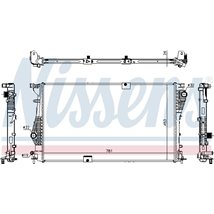 Radiator motor Automat-Manual NISSAN PRIMASTAR. OPEL VIVARO A. RENAULT TRAFIC II 2.0D - Nissens-63124