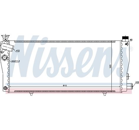 Radiator motor PEUGEOT 205 I. 205 II. 205-HATCHBACK 1.3-1.9 - Nissens-63709