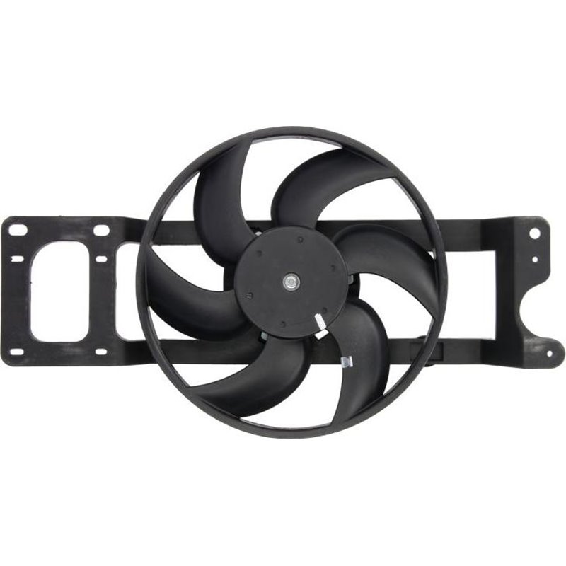 Ventilator radiator cu carcasa DACIA LOGAN. SOLENZA. NISSAN KUBISTAR. RENAULT LOGAN I 1.2-1.9D 02.03- - Nissens-85253