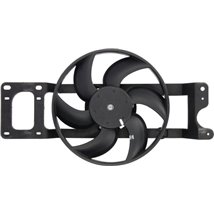 Ventilator radiator cu carcasa DACIA LOGAN. SOLENZA. NISSAN KUBISTAR. RENAULT LOGAN I 1.2-1.9D 02.03- - Nissens-85253