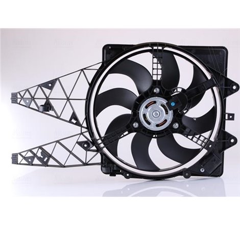 Ventilator radiator cu carcasa ABARTH GRANDE PUNTO. FIAT GRANDE PUNTO. PUNTO 1.3D-1.4 10.05- - Nissens-85569