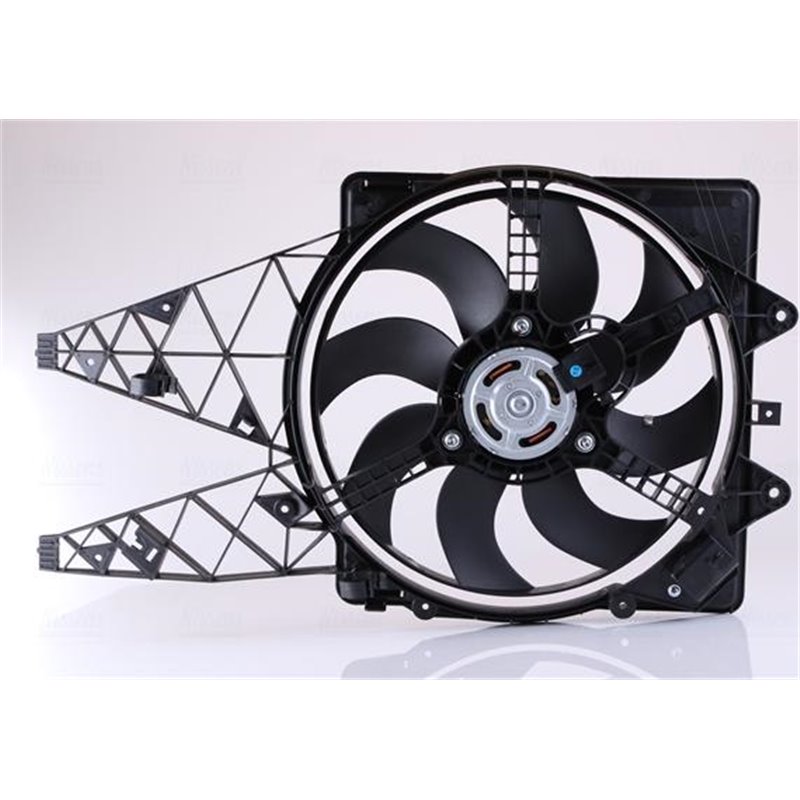 Ventilator radiator cu carcasa ABARTH GRANDE PUNTO. FIAT GRANDE PUNTO. PUNTO 1.3D-1.4 10.05- - Nissens-85569