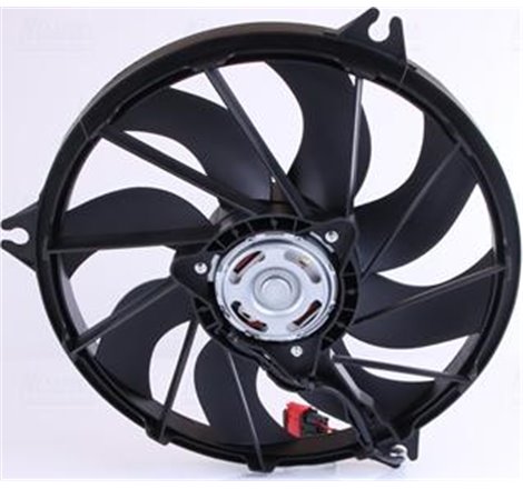 Ventilator radiator Stanga PEUGEOT 206. 206 1.1-2.0D 08.98- - Nissens-85607