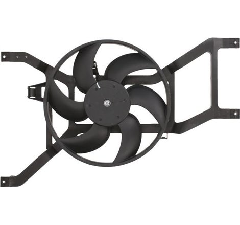 Ventilator radiator cu carcasa DACIA LOGAN. LOGAN EXPRESS. LOGAN MCV. SANDERO. RENAULT LOGAN I. SANDERO-STEPWAY I 1.0ALK-1.6LPG 