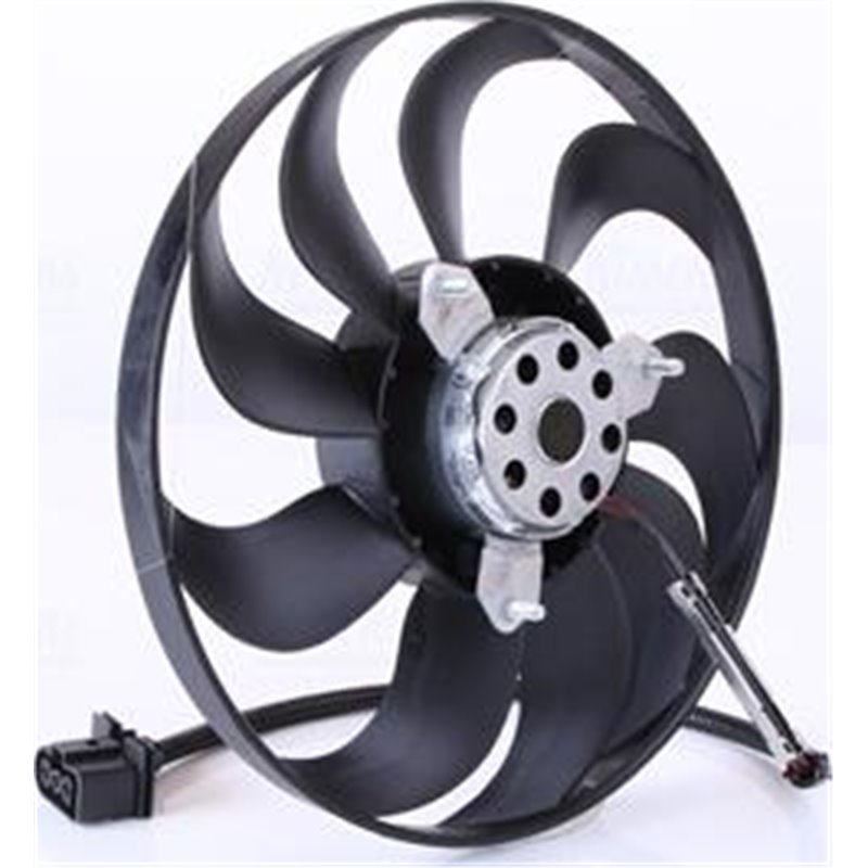 Ventilator radiator SEAT LEON. TOLEDO II. SKODA OCTAVIA I. VW BORA. BORA I. GOLF IV. GOLF V 1.4-1.6 09.96-06.06 - Nissens-85715