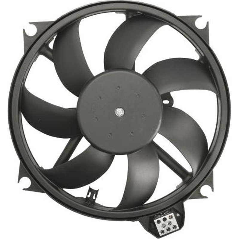 Ventilator radiator RENAULT FLUENCE. GRAND SCENIC III. MEGANE. MEGANE III. MODUS. SCENIC III 1.2-2.0D 05.08- - Nissens-85989