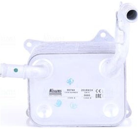 Oil cooler AUDI A4 B7. A4 B8. A5. A6 ALLROAD C6. A6 C6. A8 D4. Q7. VW TOUAREG 4.2 09.05-03.18 - Nissens-90744