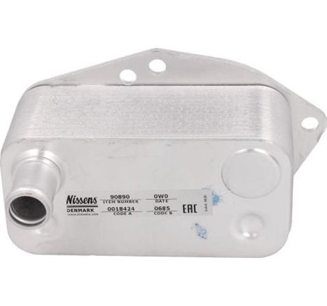 Oil cooler with seal LAND ROVER FREELANDER I 2.0D 11.00-10.06 - Nissens-90890