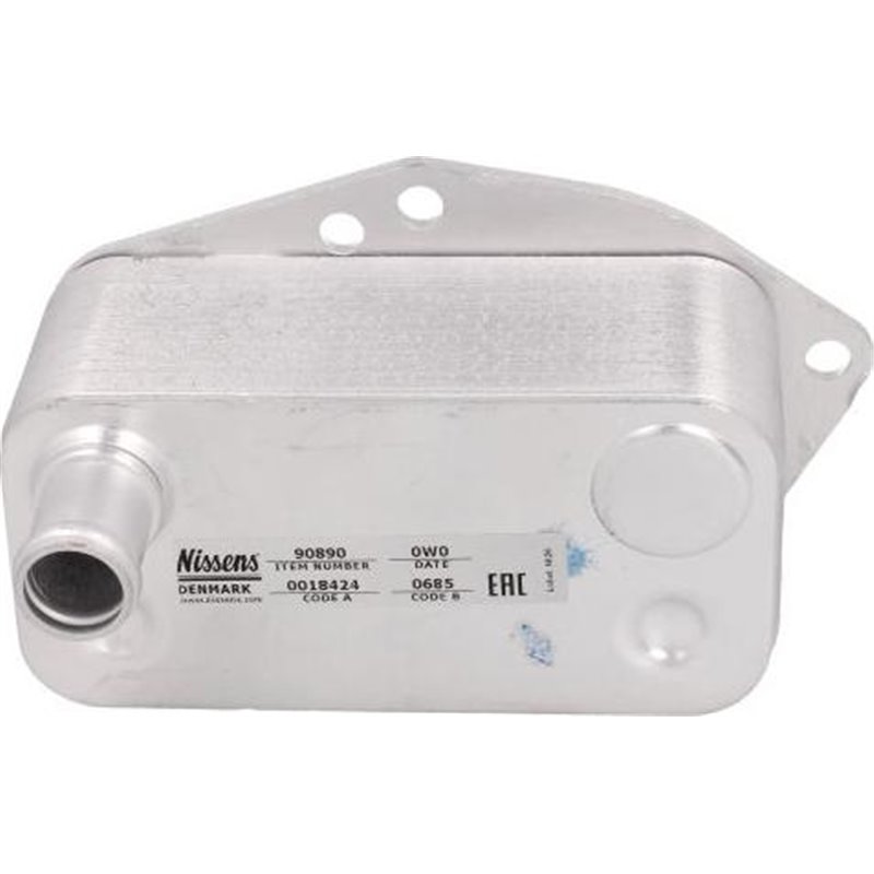 Oil cooler with seal LAND ROVER FREELANDER I 2.0D 11.00-10.06 - Nissens-90890