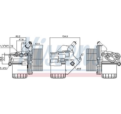 Filtru Ulei housing with Filtru Ulei housing CITROEN JUMPER II. FIAT DUCATO. FORD TOURNEO CUSTOM V362. TRANSIT. TRANSIT CUSTOM V