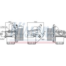 Filtru Ulei housing with Filtru Ulei housing CITROEN JUMPER II. FIAT DUCATO. FORD TOURNEO CUSTOM V362. TRANSIT. TRANSIT CUSTOM V
