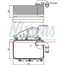 Oil cooler with Filtru Ulei housing AUDI A4 ALLROAD B8. A4 B8. A5. A6 ALLROAD C7. A6 C7. A7. A8 D4. Q5. Q7. PORSCHE CAYENNE. MAC
