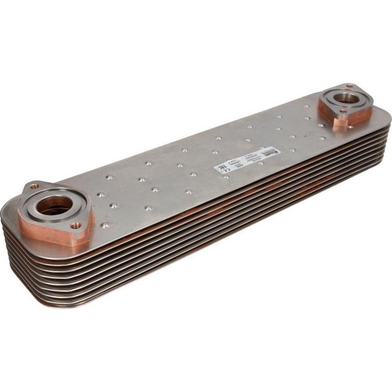 Racitor de ulei 100x73x410mm. numar de nervuri. 9 IVECO STRALIS I. STRALIS II F3AE3681A-F3AE3681Y 01.06- - Nissens-91132