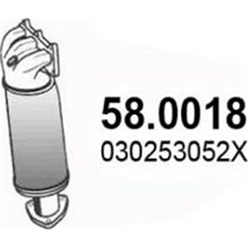 Catalizator - ASSO-58.0018