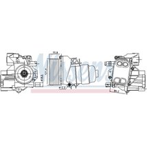 Oil radiator with Filtru Ulei housing MAN TGE. VW CALIFORNIA T6 CAMPER. CRAFTER. GRAND CALIFORNIA CAMPER. MULTIVAN T6. TRANSPORT