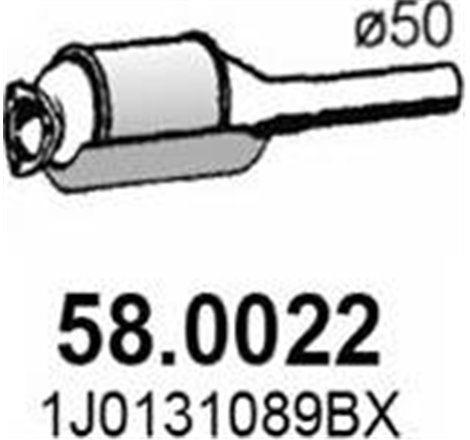 Catalizator - ASSO-58.0022