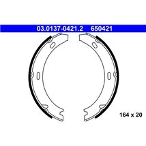 Sabot frana PORSCHE BOXSTER 2.5-2.7 09.96-12.04 - ATE-03.0137-0421.2