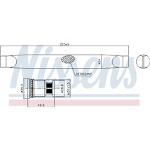 Uscator,aer conditionat - Nissens-95786