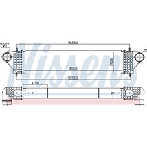 Intercooler, compresor - Nissens-961005
