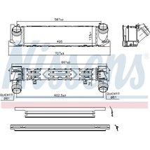 Supply air cooler BMW 1 F20. 1 F21. 2 F22. F87. 2 F23. 3 F30. F80. 3 F31. 3 GRAN TURISMO F34. 4 F32. F82. 4 F33. F83. 4 GRAN COU