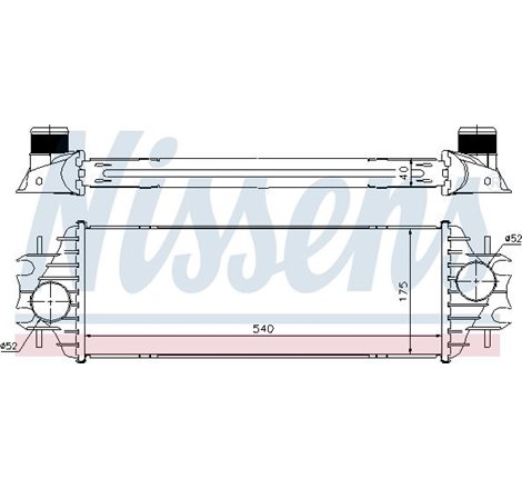 aer rece OPEL VIVARO 01 - 1.9 Diesel DTi MA-C  P-A - Nissens-96762