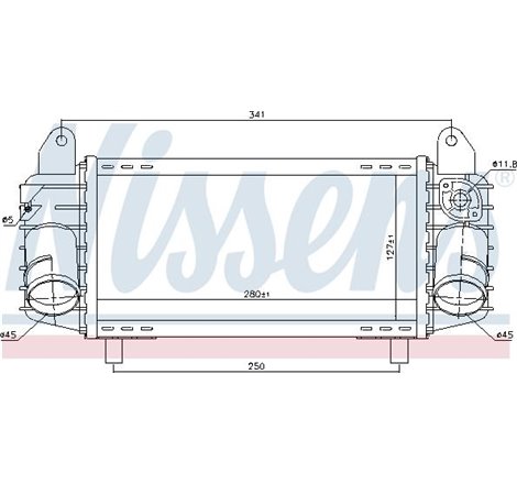 aer rece AUDI A 2 00 - 1.4 TDI Diesel MA-C -- P-A - Nissens-96793