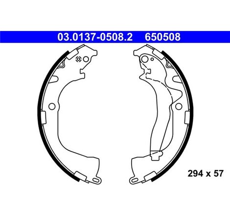 Sabot frana VW AMAROK 2.0-2.0D-3.0D 09.10- - ATE-03.0137-0508.2