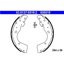 Set saboti frana - ATE-03.0137-0519.2