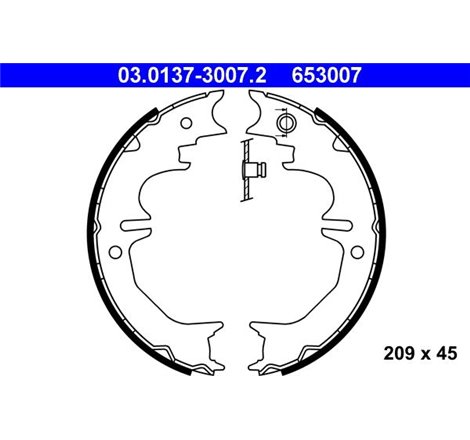 Sabot frana LEXUS GX. TOYOTA 4 RUNNER IV. 4 RUNNER V. FJ CRUISER. LAND CRUISER. LAND CRUISER 90. LAND CRUISER PRADO. SEQUOIA 2.7