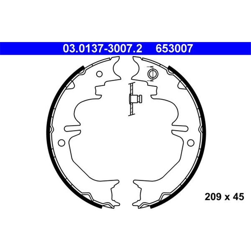 Sabot frana LEXUS GX. TOYOTA 4 RUNNER IV. 4 RUNNER V. FJ CRUISER. LAND CRUISER. LAND CRUISER 90. LAND CRUISER PRADO. SEQUOIA 2.7