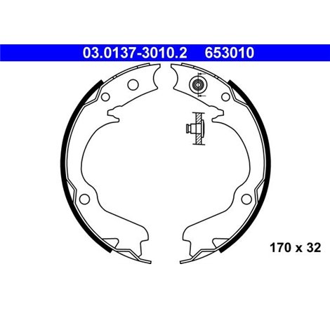 Sabot frana SUBARU FORESTER. IMPREZA. LEGACY II. LEGACY OUTBACK 1.6-2.5 08.92- - ATE-03.0137-3010.2