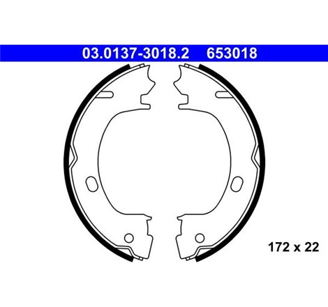 Sabot frana CHRYSLER PT CRUISER. SEBRING 1.6-2.7 06.00-12.10 - ATE-03.0137-3018.2