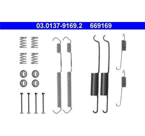 Set saboti frana CITROEN C25. FIAT DUCATO. FORD MAVERICK. NISSAN SERENA. TERRANO II. VANETTE CARGO. PEUGEOT J5 1.6-2.7D 09.81-09