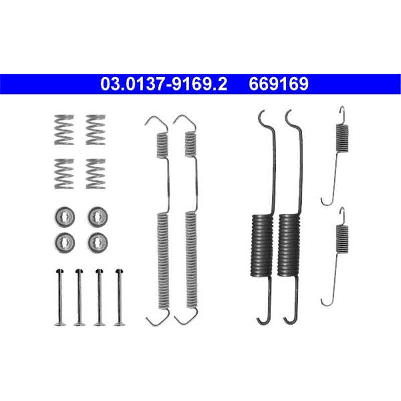 Set saboti frana CITROEN C25. FIAT DUCATO. FORD MAVERICK. NISSAN SERENA. TERRANO II. VANETTE CARGO. PEUGEOT J5 1.6-2.7D 09.81-09