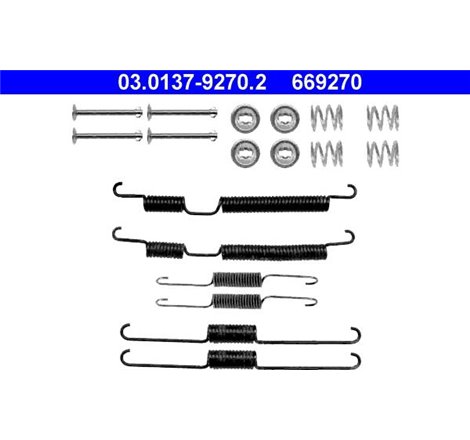 Set de reparatie sabot frana DR-ST HYUNDAI ACCENT II. COUPE I. ELANTRA III. LANTRA I. LANTRA II. MATRIX 1.3-2.0D 10.90-08.10 - A