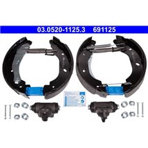 Set saboti frana FORD TRANSIT. TRANSIT TOURNEO 2.0D-2.2D 08.00-08.14 - ATE-03.0520-1125.3
