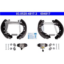 Set tambur frana sabot. cilindru. arcuri SEAT CORDOBA. IBIZA III. MII. SKODA CITIGO. VW FOX. GOLF IV. LOAD UP. POLO. POLO IV. PO