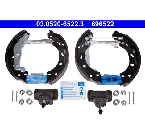 frana kit 0.6.0.6 SMART Cabrio S1OLA1. 0.6 S1OLD2. 0.7.0.8 CDI S1OLC1. CITY-COUPE MC01 0.6.0.6 S1CLA1. 0.6 S - ATE-03.0520-6522.