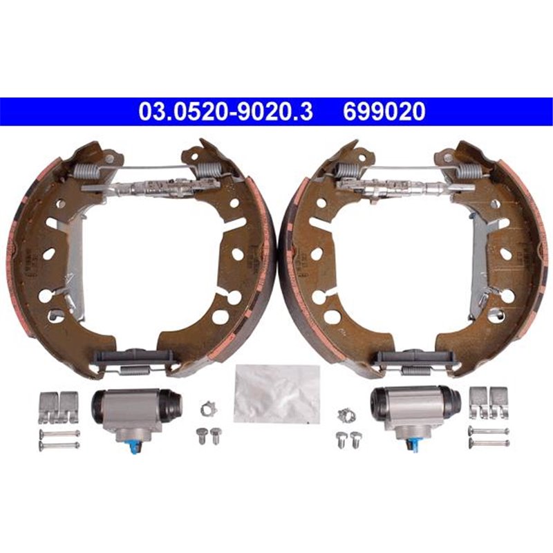 Set tambur frana sabot. cilindru. arcuri FIAT GRANDE PUNTO. LINEA. PUNTO. PUNTO EVO. PUNTO EVO-HATCHBACK. PUNTO-HATCHBACK 1.2-1.