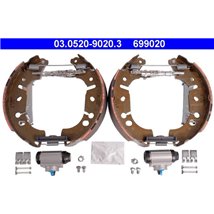 Set tambur frana sabot. cilindru. arcuri FIAT GRANDE PUNTO. LINEA. PUNTO. PUNTO EVO. PUNTO EVO-HATCHBACK. PUNTO-HATCHBACK 1.2-1.