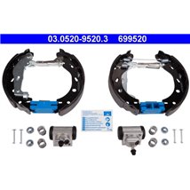 Set saboti frana SMART CABRIO. CITY-COUPE. CROSSBLADE. FORTWO 0.6-Electric 11.99- - ATE-03.0520-9520.3