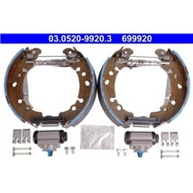 Set tambur frana sabot. cilindru. arcuri TOYOTA YARIS. YARIS-HATCHBACK 1.0-1.5H 12.10-06.20 - ATE-03.0520-9920.3