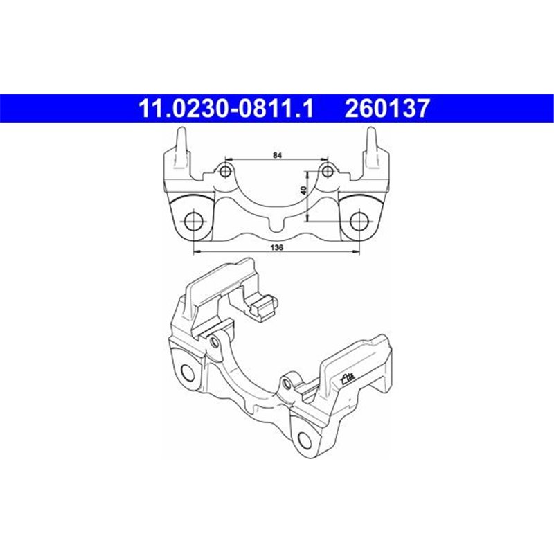 Suport,etrier - ATE-11.0230-0811.1