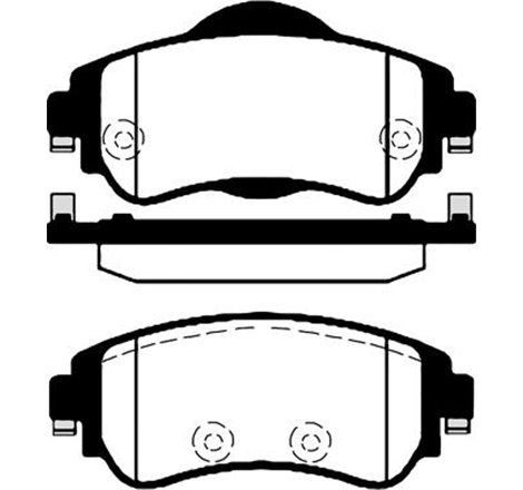 Set placute frana Fata CITROEN C4 II. DS4 1.2-1.4-1.6D 11.09- - ATE-13.0460-2603.2