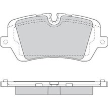 Set placute frana SpateLAND ROVER DEFENDER. DISCOVERY V. RANGE ROVER IV. RANGE ROVER SPORT II. PORSCHE 918 SPYDER 2.0-5.0 08.12-