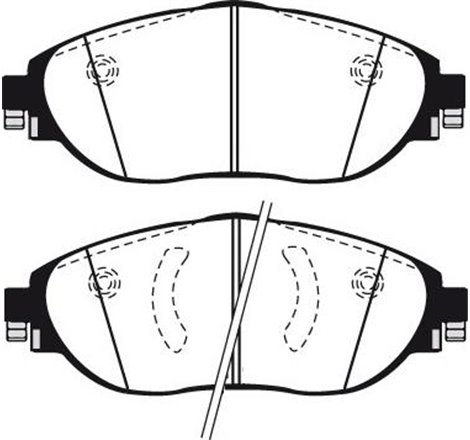 Set placute frana Fata AUDI Q3. VW ARTEON. ARTEON SHOOTING BRAKE. GOLF ALLTRACK VIII. GOLF VIII. PASSAT ALLTRACK B8. PASSAT B8. 