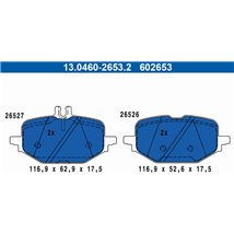 Set placute frana Spate MERCEDES C T-MODEL S206. C W206 1.5H-2.0DH 03.21- - ATE-13.0460-2653.2
